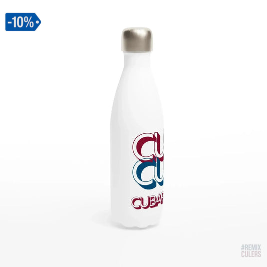 Botella de agua - CUCU CUBARSÍ – Print Material Cu-Cu Cubarsí merch Pau Cubarsí FCB Barça culers blaugrana Masia joven promesa defensa futbol | remixculers