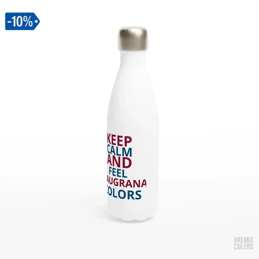 Botella de agua - KEEP CALM – Print Material Keep Calm merch FCB Barça culers blaugrana football fan pride passion | remixculers