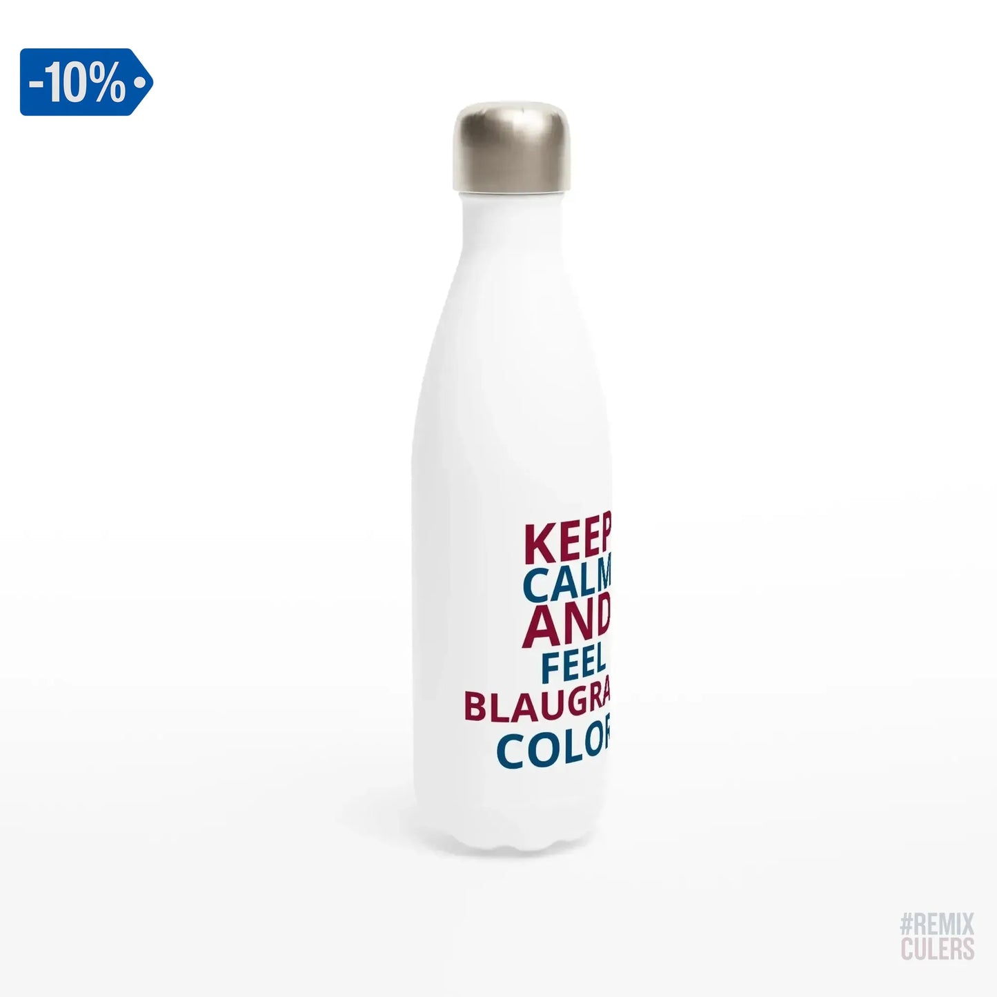 Botella de agua - KEEP CALM – Print Material Keep Calm merch FCB Barça culers blaugrana football fan pride passion | remixculers