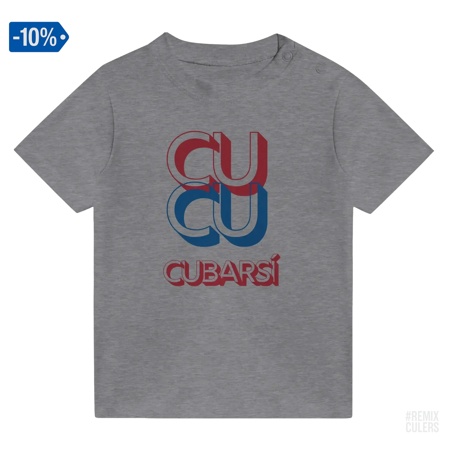 Camiseta bebé - CUCU CUBARSÍ Rosa – Print Material Cu-Cu Cubarsí merch Pau Cubarsí FCB Barça culers blaugrana Masia joven promesa defensa futbol | remixculers