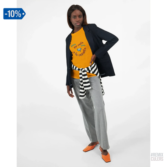 Camiseta de manga larga unisex - PERICO QUE... Blanco – Print Material merch FCB Barça culer culers blaugrana español perico rival futbol | remixculers