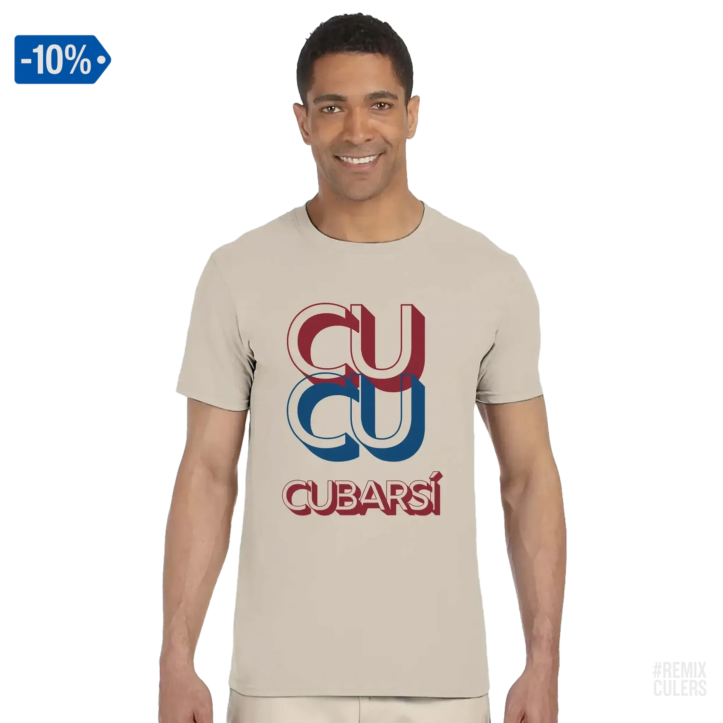 Camiseta unisex - CUCU CUBARSÍ Arena – Print Material Cu-Cu Cubarsí merch Pau Cubarsí FCB Barça culers blaugrana Masia joven promesa defensa futbol | remixculers
