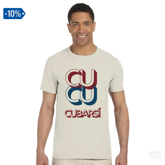 Camiseta unisex - CUCU CUBARSÍ Natural – Print Material Cu-Cu Cubarsí merch Pau Cubarsí FCB Barça culers blaugrana Masia joven promesa defensa futbol | remixculers