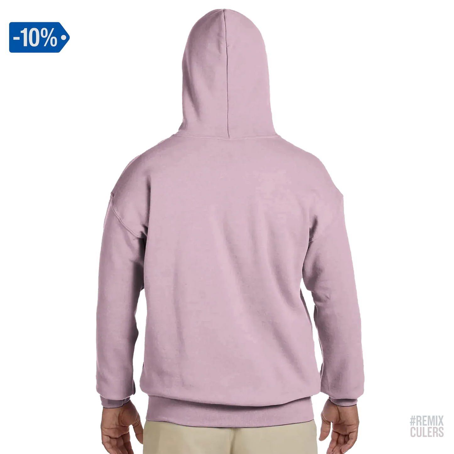 Print Material Sudadera con capucha unisex - UN DIA DE PARTIT – càntic del Barça blaugrana FCB per aficionats culers – color Blanco – remixculers