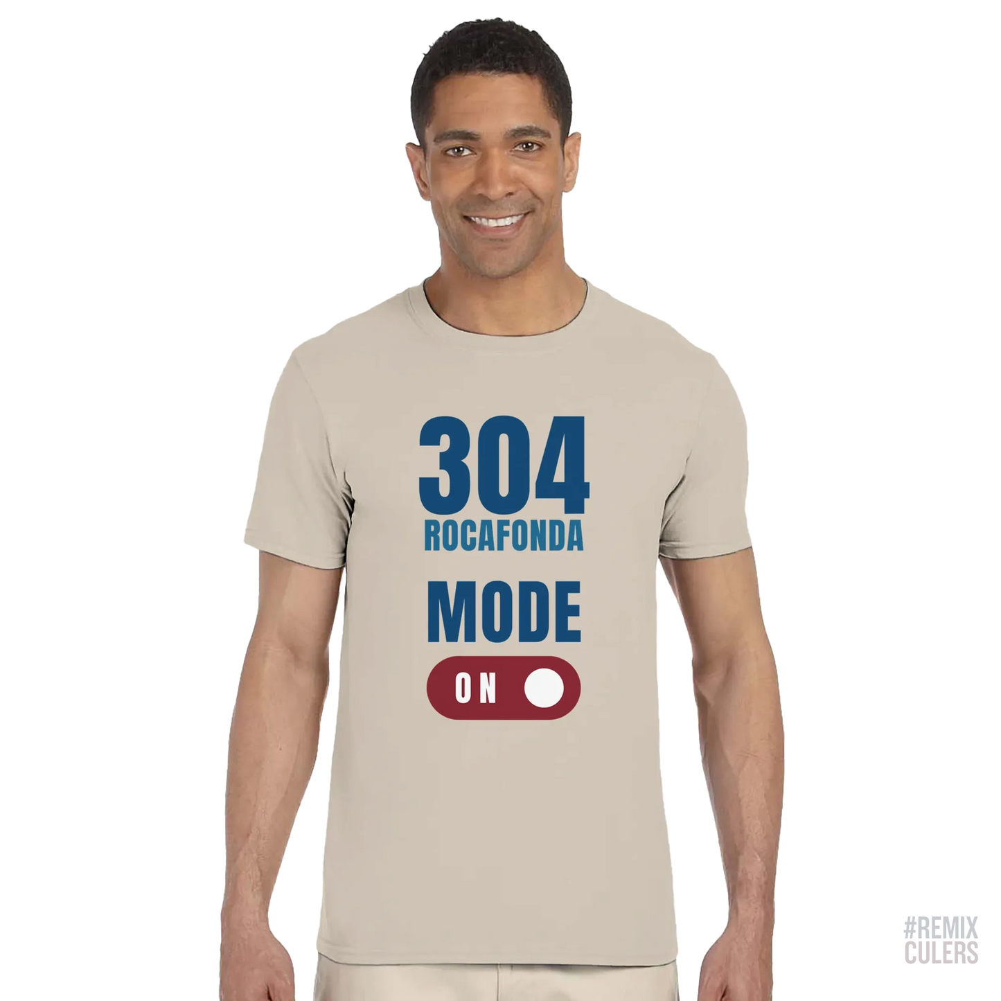 Camiseta unisex - 304 ROCAFONDA Arena – Print Material Rocafonda Power 304 merch FCB Barça culers blaugrana Lamine Yamal Masia barri Mataró futbol | remixculers