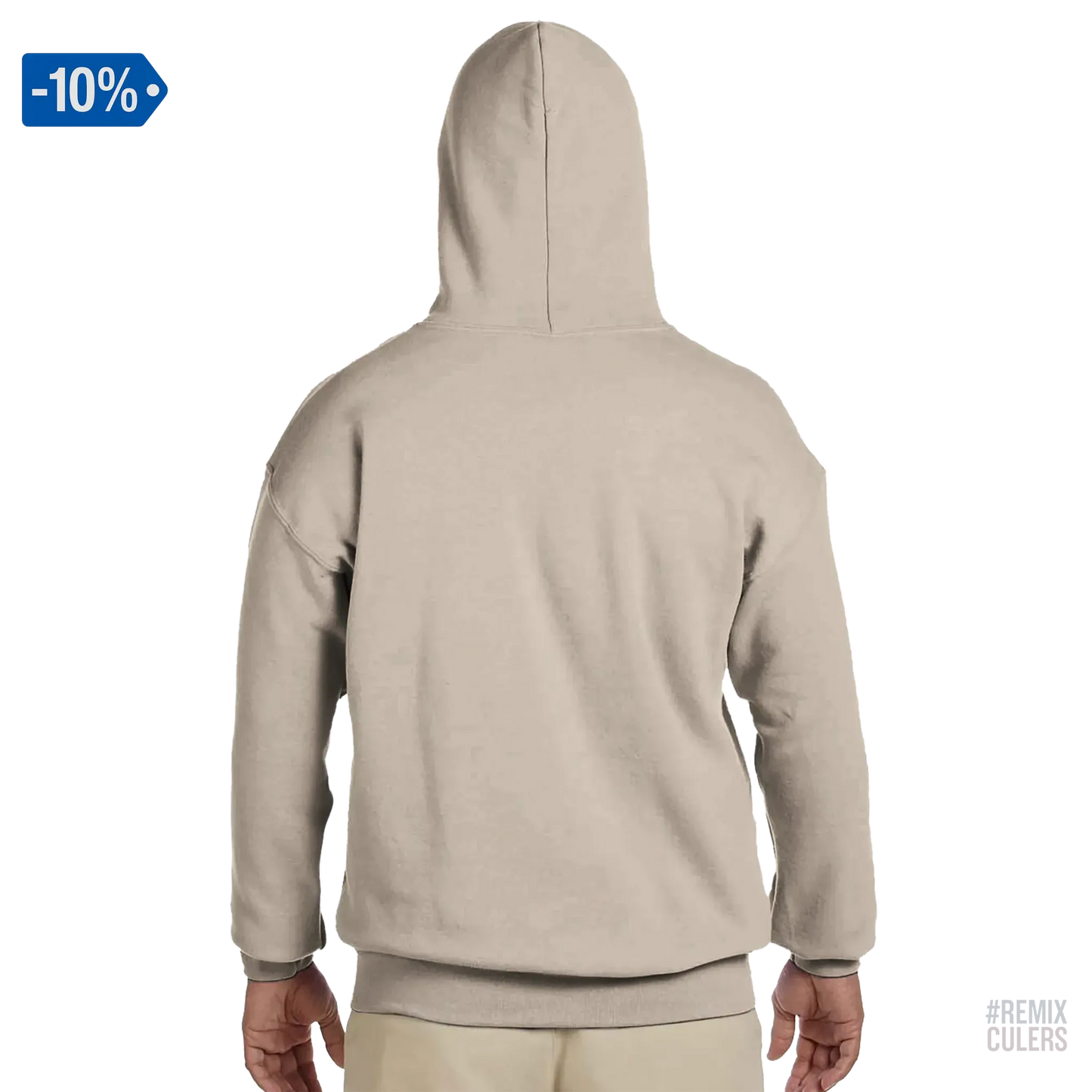 Sudadera con capucha unisex - PERICO QUE... Blanco – Print Material merch FCB Barça culer culers blaugrana español perico rival futbol | remixculers