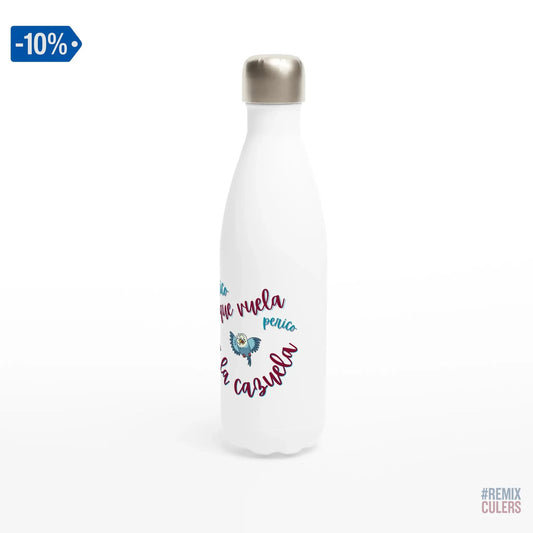 Botella de agua - PERICO QUE... – Print Material merch FCB Barça culer culers blaugrana español perico rival futbol | remixculers