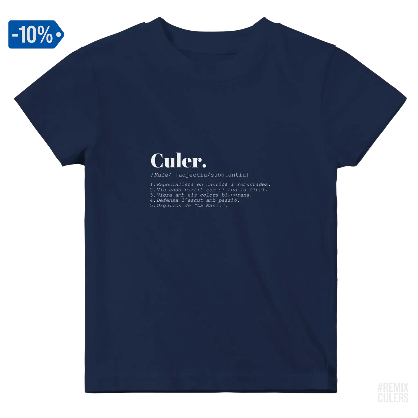 Camiseta bebé - DICCIONARIO "CULER" Rosa – Print Material Diccionari Culer merch FCB Barça culers blaugrana frases cultura futbol | remixculers
