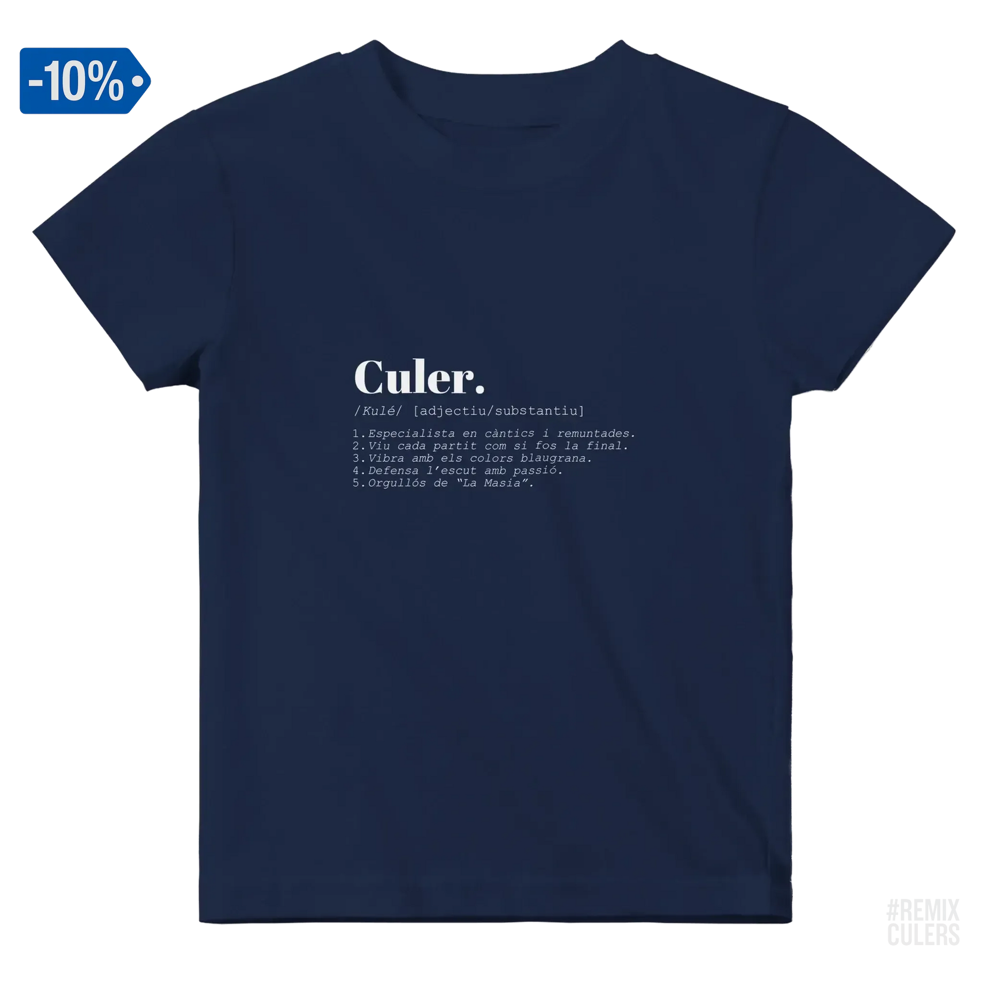 Camiseta bebé - DICCIONARIO "CULER" Rosa – Print Material Diccionari Culer merch FCB Barça culers blaugrana frases cultura futbol | remixculers