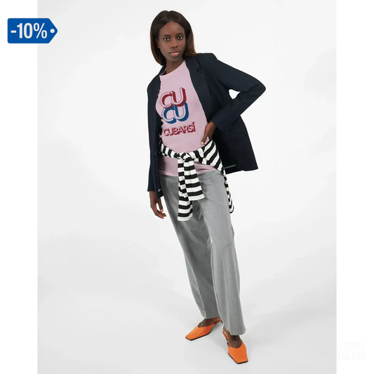 Camiseta de manga larga unisex - CUCU CUBARSÍ Rosa claro – Print Material Cu-Cu Cubarsí merch Pau Cubarsí FCB Barça culers blaugrana Masia joven promesa defensa futbol | remixculers