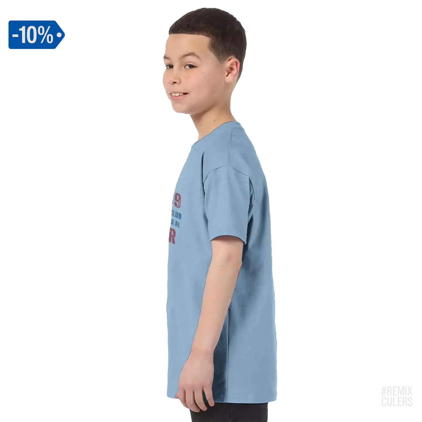Camiseta infantil - 1899 Blanco – Print Material 1899 neix el club que porto al cor merch FCB Barça culers blaugrana història fundació orgull identitat futbol | remixculers
