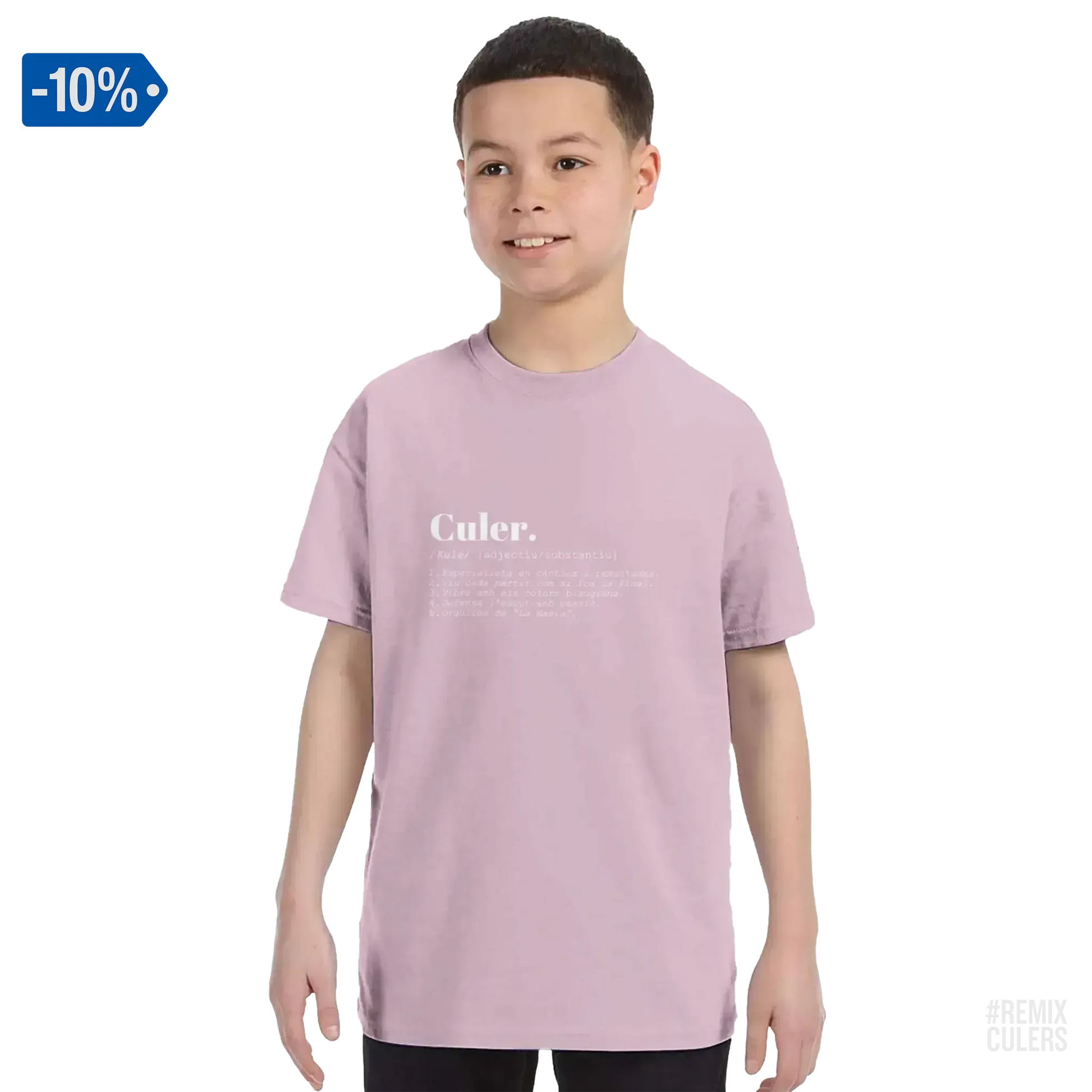 Camiseta infantil - DICCIONARIO "CULER" Arena – Print Material Diccionari Culer merch FCB Barça culers blaugrana frases cultura futbol | remixculers