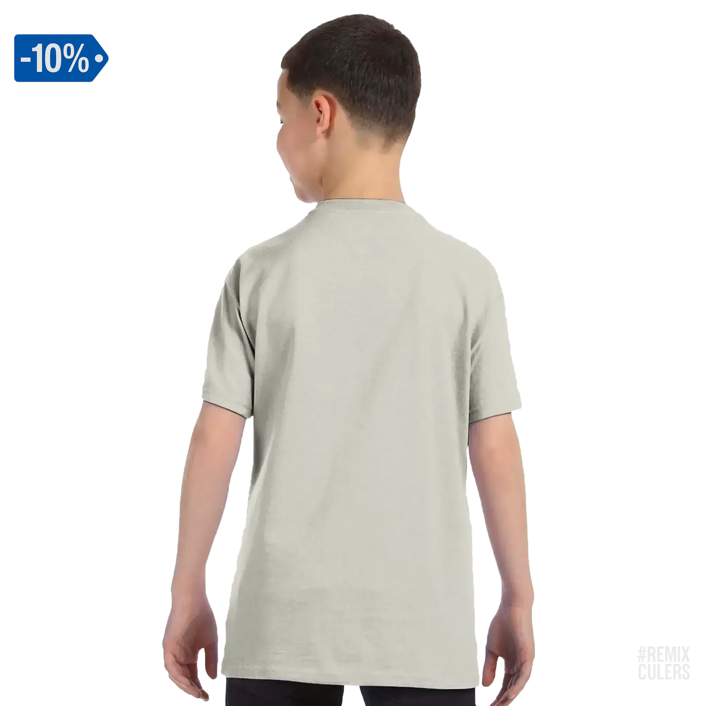 Camiseta infantil - KEEP CALM Blanco – Print Material Keep Calm merch FCB Barça culers blaugrana football fan pride passion | remixculers