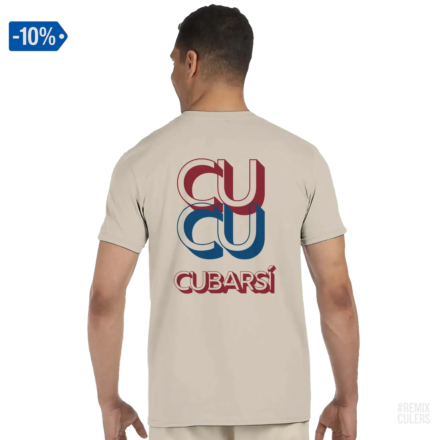 Camiseta unisex - CUCU CUBARSÍ Arena – Print Material Cu-Cu Cubarsí merch Pau Cubarsí FCB Barça culers blaugrana Masia joven promesa defensa futbol | remixculers