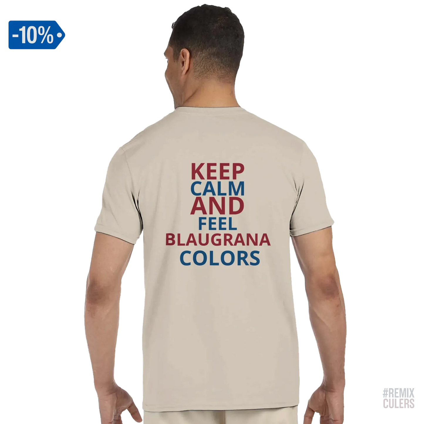 Camiseta unisex - KEEP CALM Arena – Print Material Keep Calm merch FCB Barça culers blaugrana football fan pride passion | remixculers