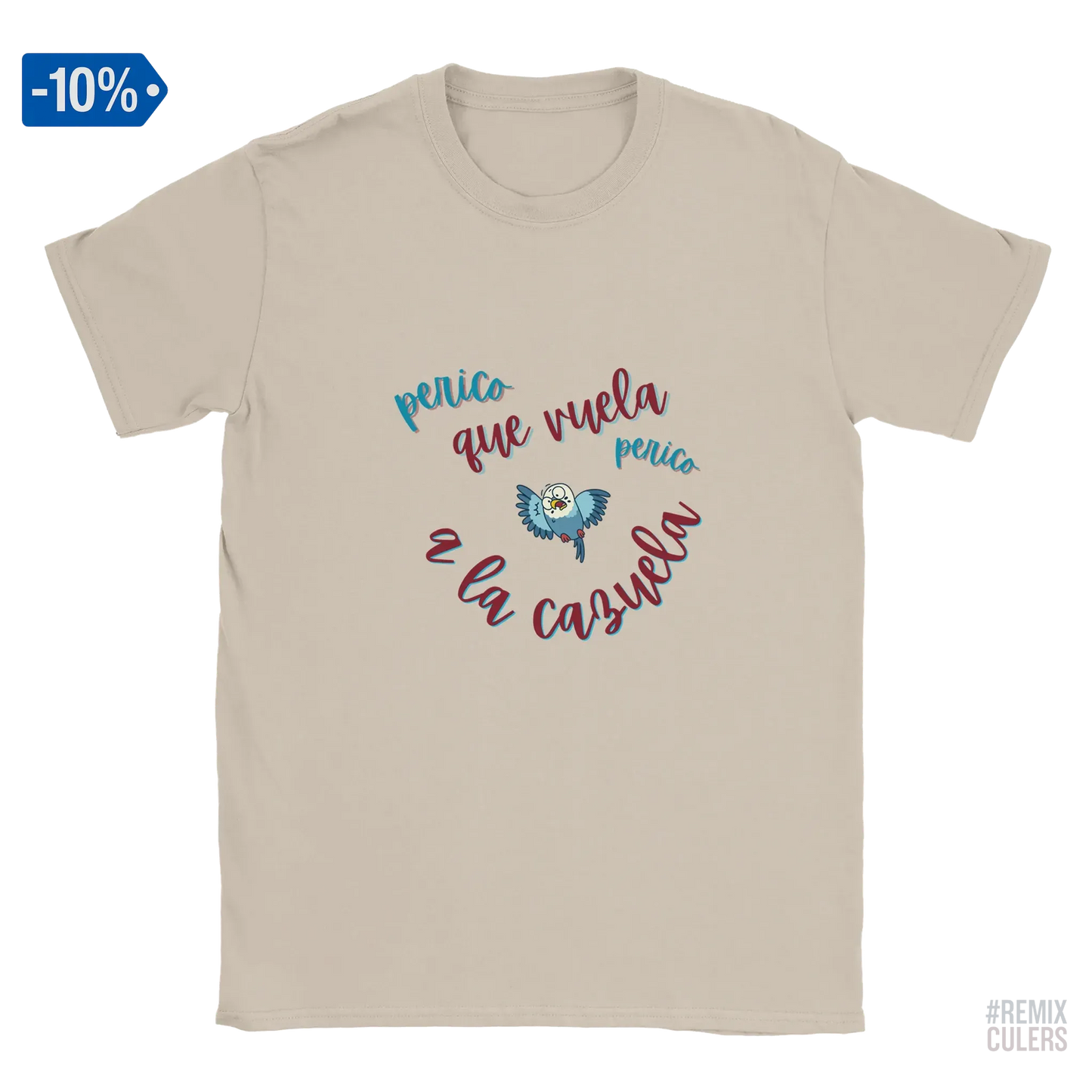 Camiseta unisex - PERICO QUE... Arena – Print Material merch FCB Barça culer culers blaugrana español perico rival futbol | remixculers