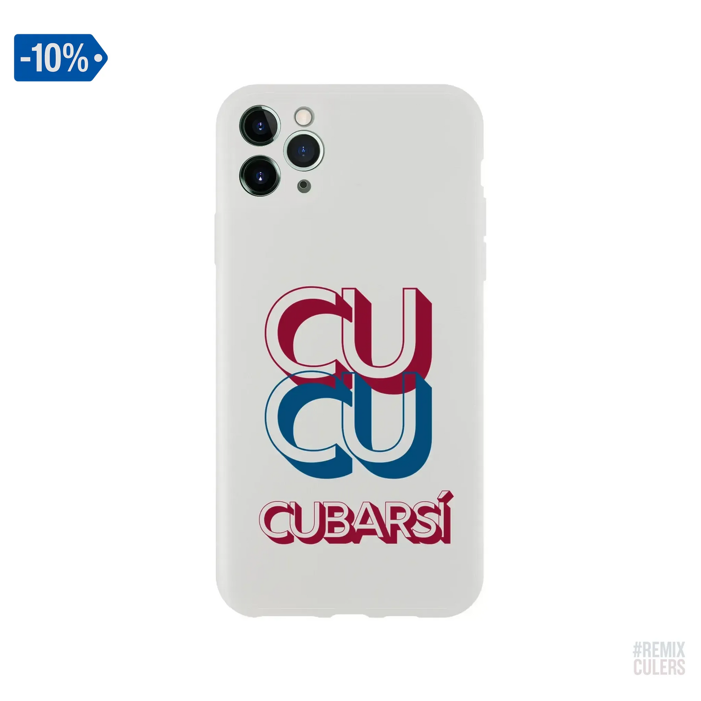 Carcasa IPHONE Flexi - CUCU CUBARSÍ iPhone 11 Pro Max – Print Material Cu-Cu Cubarsí merch Pau Cubarsí FCB Barça culers blaugrana Masia joven promesa defensa futbol | remixculers