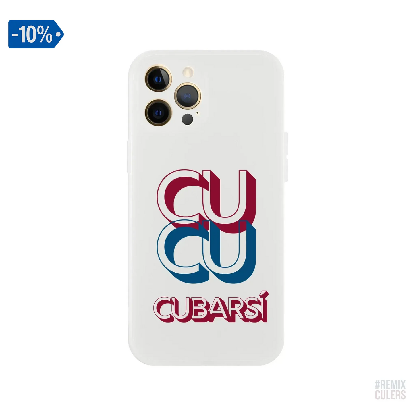 Carcasa IPHONE Flexi - CUCU CUBARSÍ iPhone 12 Pro Max – Print Material Cu-Cu Cubarsí merch Pau Cubarsí FCB Barça culers blaugrana Masia joven promesa defensa futbol | remixculers