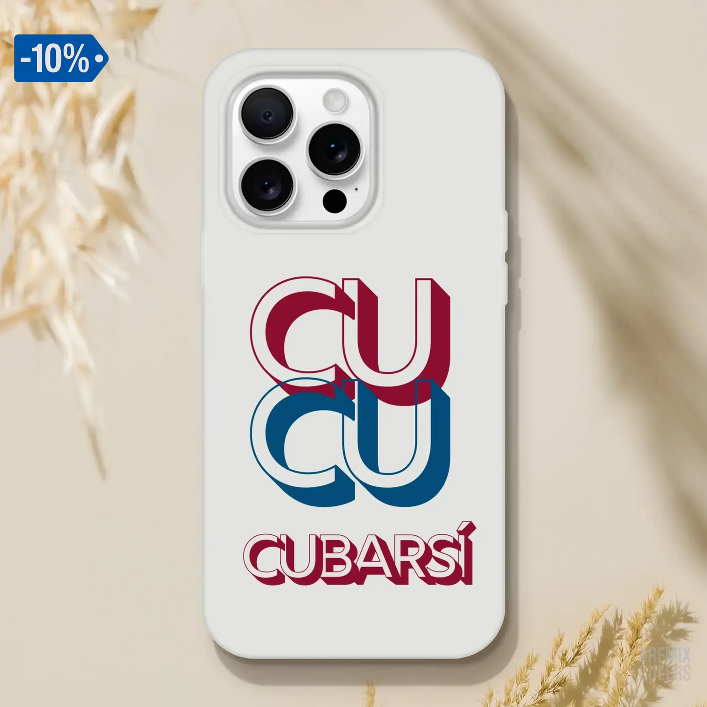 Carcasa IPHONE Flexi - CUCU CUBARSÍ iPhone 16 Pro Max – Print Material Cu-Cu Cubarsí merch Pau Cubarsí FCB Barça culers blaugrana Masia joven promesa defensa futbol | remixculers