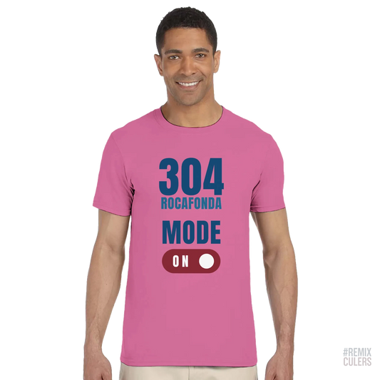 Camiseta unisex - 304 ROCAFONDA Blanco – Print Material Rocafonda Power 304 merch FCB Barça culers blaugrana Lamine Yamal Masia barri Mataró futbol | remixculers
