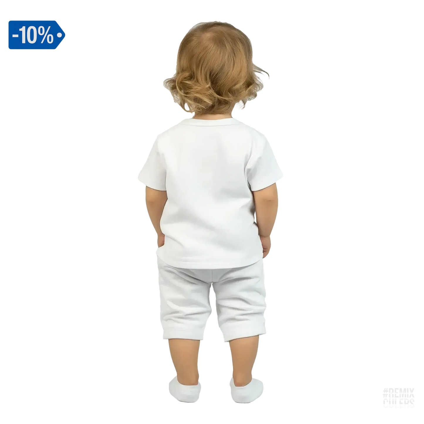 Camiseta bebé - 304 ROCAFONDA Blanco – Print Material Rocafonda Power 304 merch FCB Barça culers blaugrana Lamine Yamal Masia barri Mataró futbol | remixculers