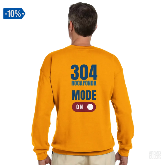 Sudadera unisex - 304 ROCAFONDA Oro – Print Material Rocafonda Power 304 merch FCB Barça culers blaugrana Lamine Yamal Masia barri Mataró futbol | remixculers