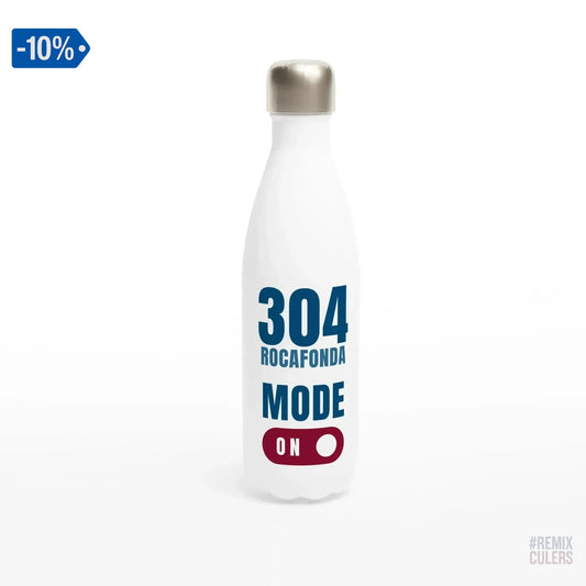 Botella de agua - 304 ROCAFONDA – Print Material Rocafonda Power 304 merch FCB Barça culers blaugrana Lamine Yamal Masia barri Mataró futbol | remixculers