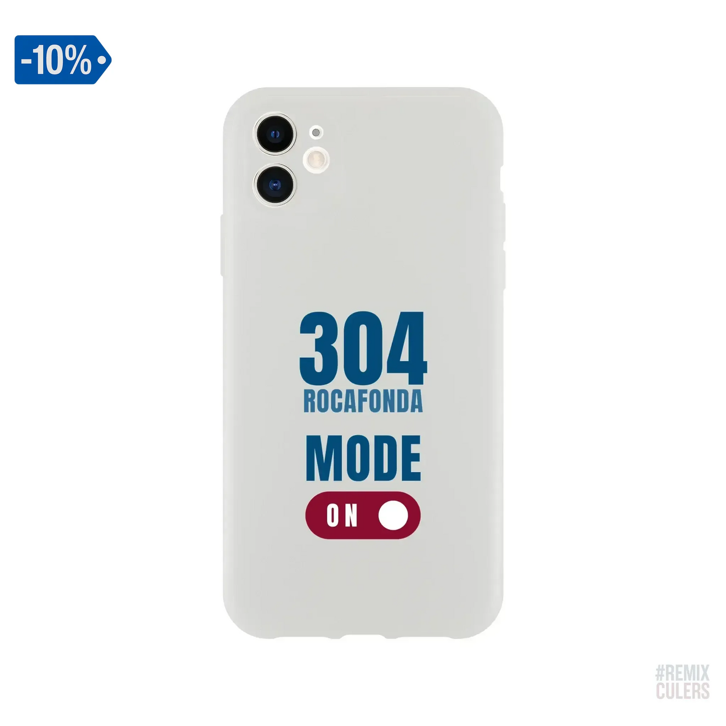 Carcasa IPHONE Flexi - 304 ROCAFONDA iPhone 11 – Print Material Rocafonda Power 304 merch FCB Barça culers blaugrana Lamine Yamal Masia barri Mataró futbol | remixculers
