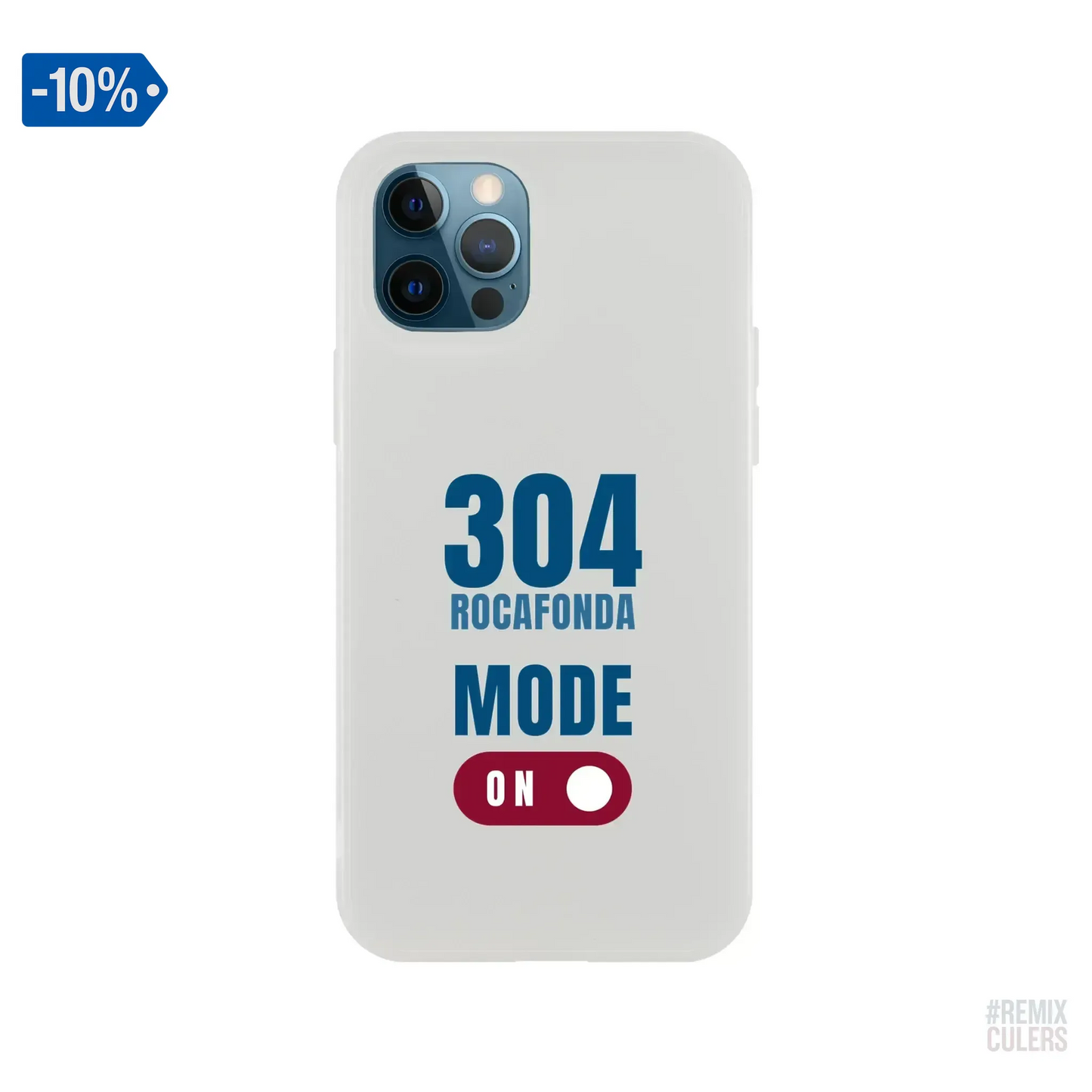 Carcasa IPHONE Flexi - 304 ROCAFONDA iPhone 12 Pro – Print Material Rocafonda Power 304 merch FCB Barça culers blaugrana Lamine Yamal Masia barri Mataró futbol | remixculers