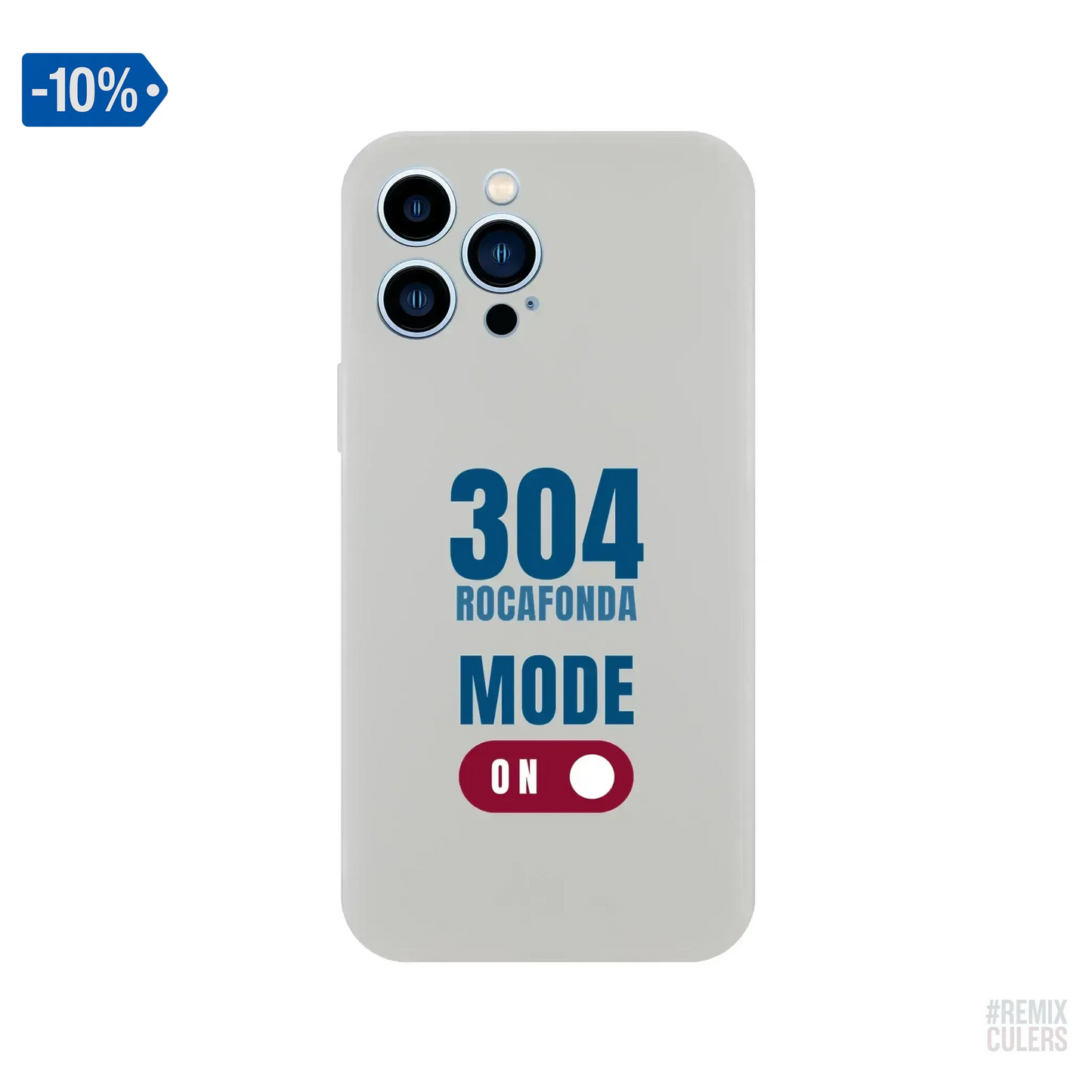 Carcasa IPHONE Flexi - 304 ROCAFONDA iPhone 13 Pro Max – Print Material Rocafonda Power 304 merch FCB Barça culers blaugrana Lamine Yamal Masia barri Mataró futbol | remixculers