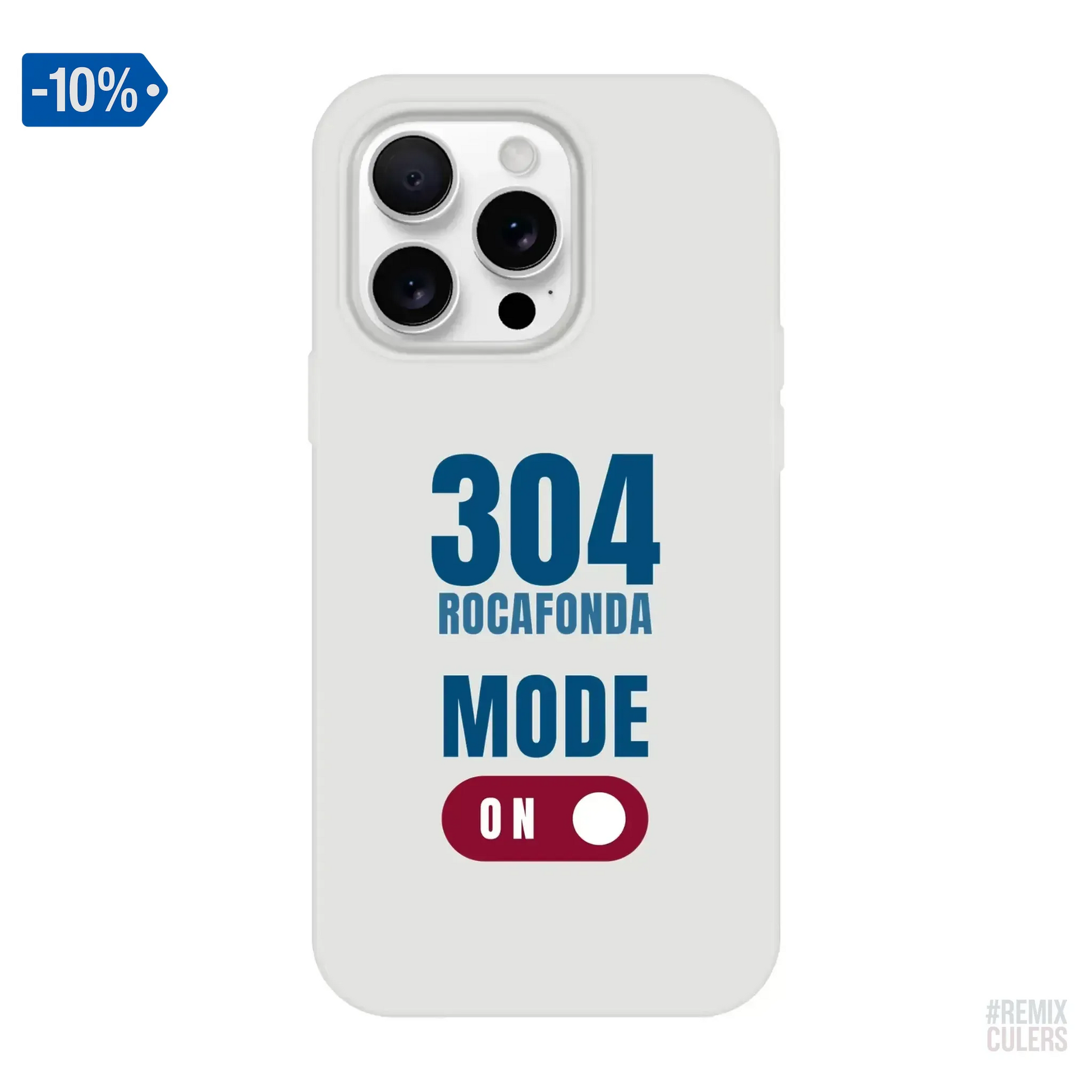 Carcasa IPHONE Flexi - 304 ROCAFONDA iPhone 16 Pro Max – Print Material Rocafonda Power 304 merch FCB Barça culers blaugrana Lamine Yamal Masia barri Mataró futbol | remixculers