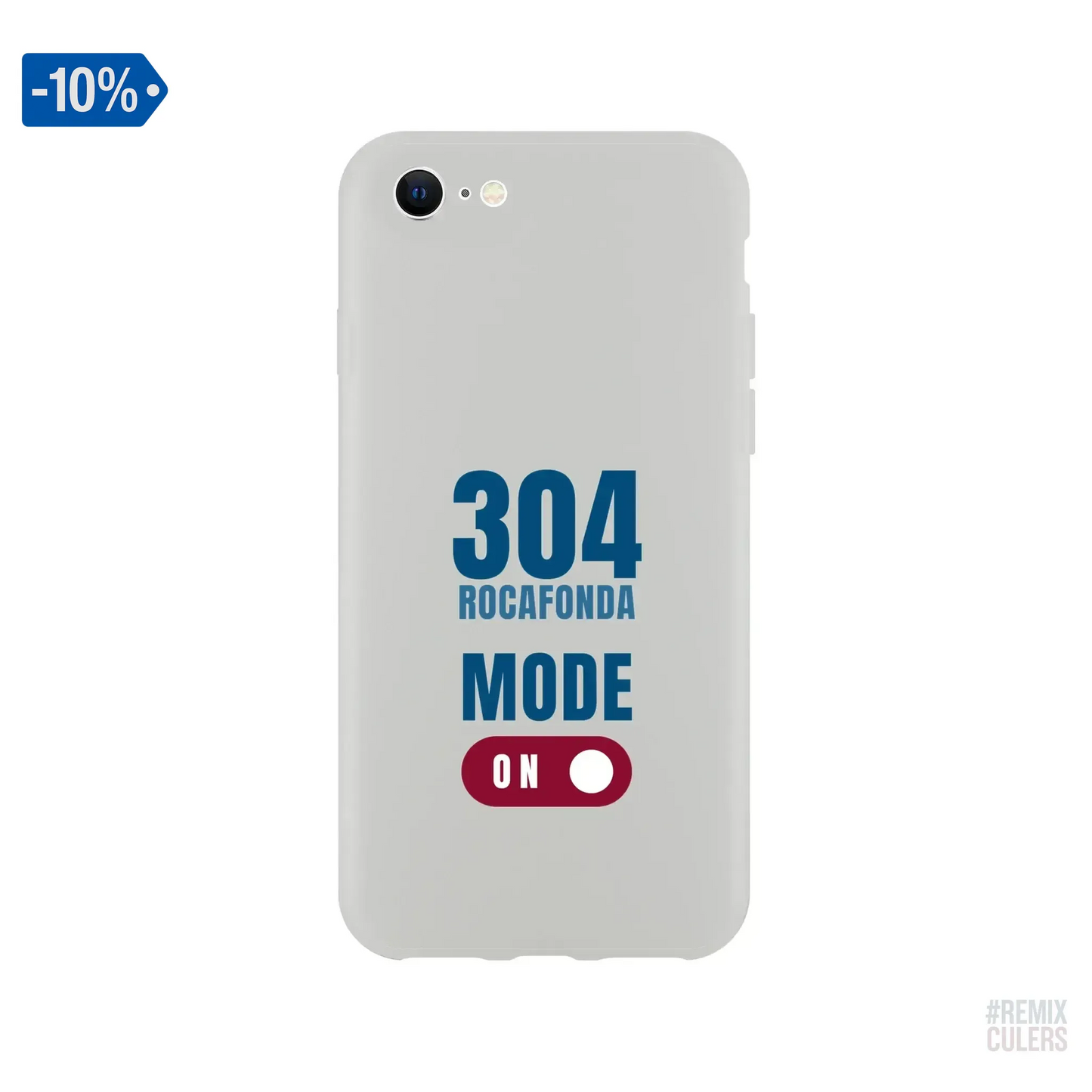 Carcasa IPHONE Flexi - 304 ROCAFONDA iPhone 7 – Print Material Rocafonda Power 304 merch FCB Barça culers blaugrana Lamine Yamal Masia barri Mataró futbol | remixculers