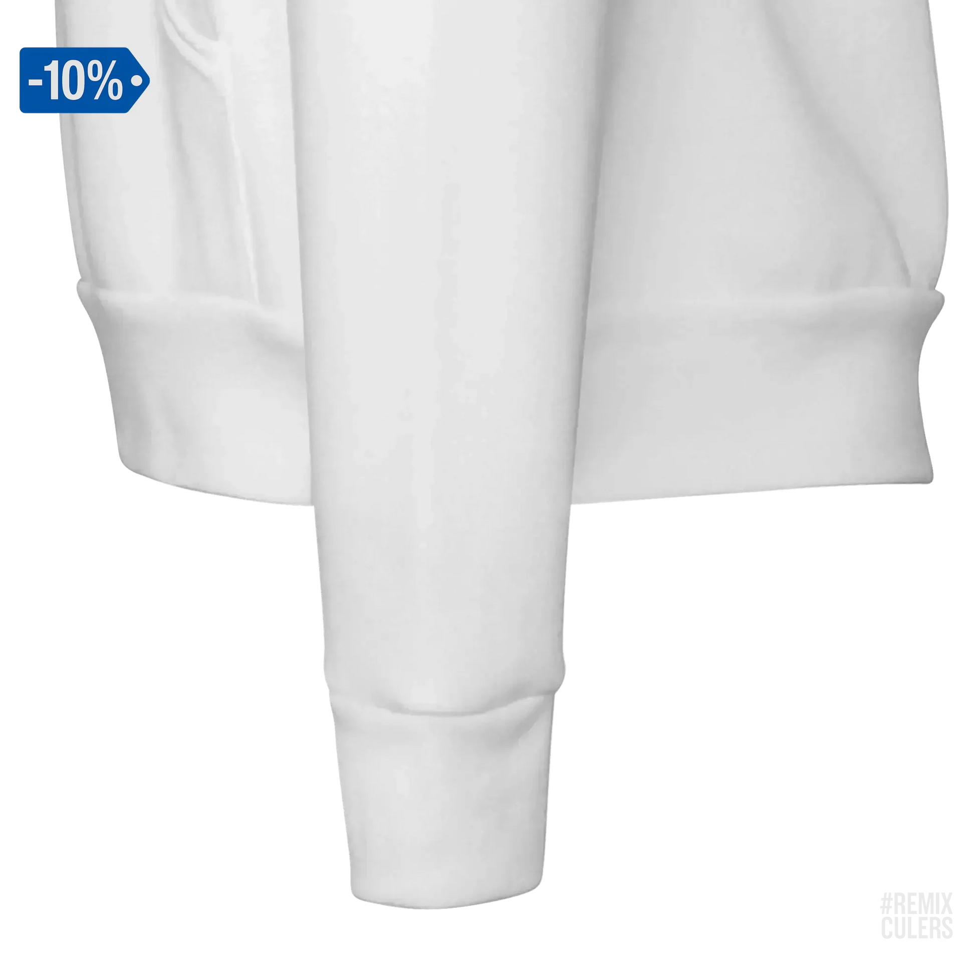 Sudadera con capucha unisex - 1899 Blanco – Print Material 1899 neix el club que porto al cor merch FCB Barça culers blaugrana història fundació orgull identitat futbol | remixculers