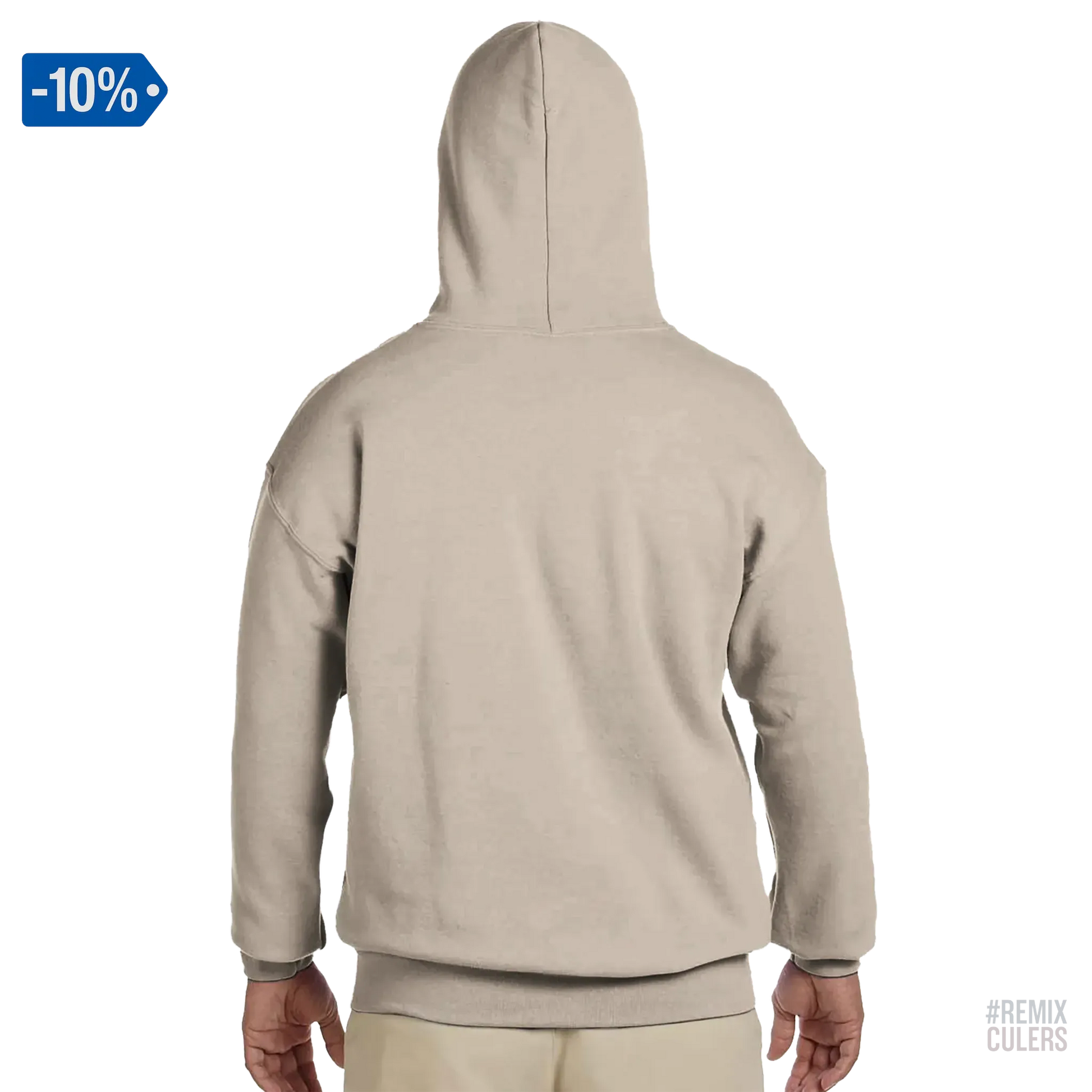 Sudadera con capucha unisex - PERICO QUE... Blanco – Print Material merch FCB Barça culer culers blaugrana español perico rival futbol | remixculers