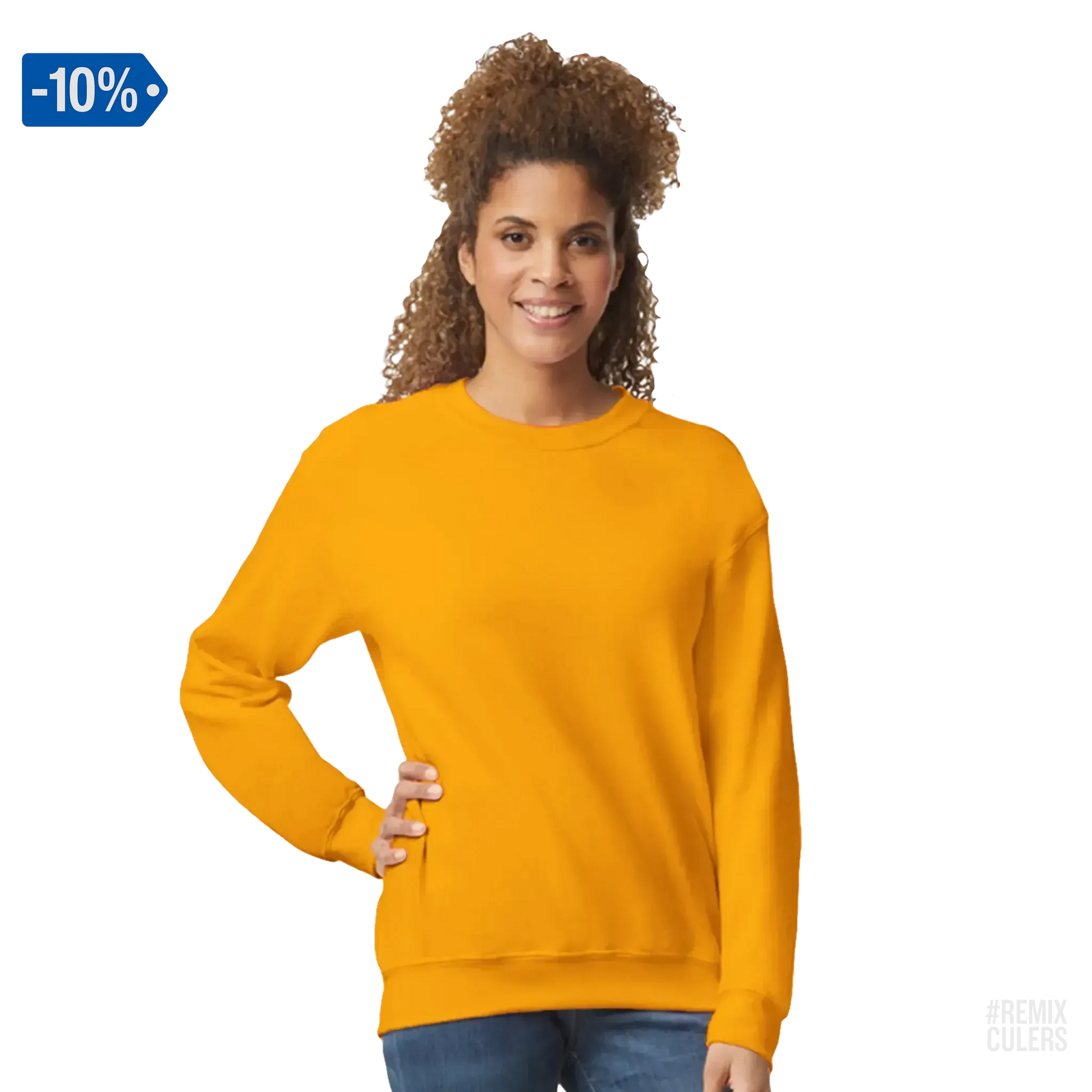 Sudadera unisex - KEEP CALM Blanco – Print Material Keep Calm merch FCB Barça culers blaugrana football fan pride passion | remixculers